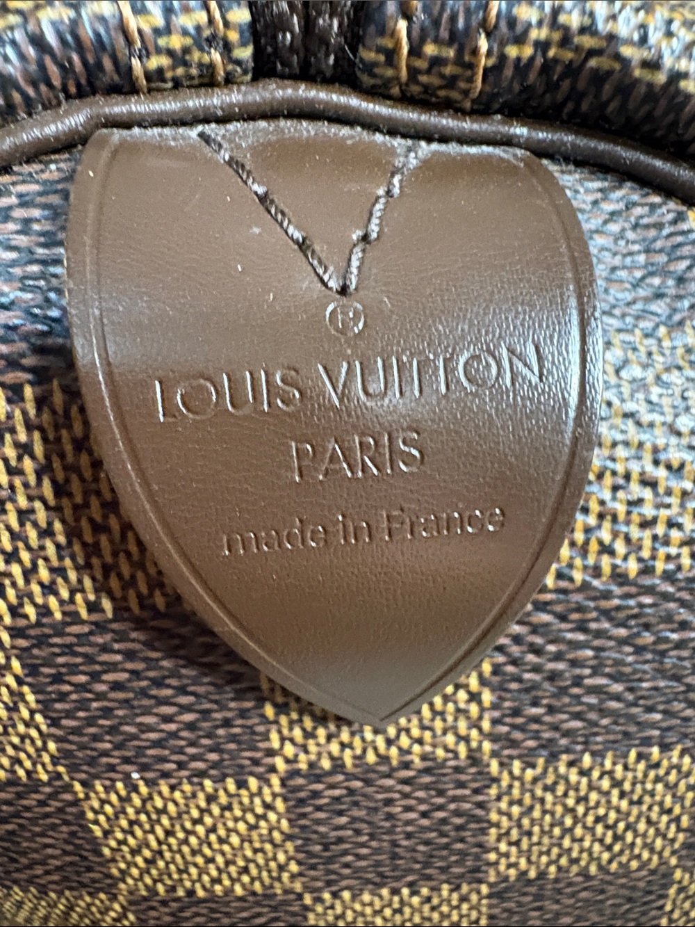 Louis Vuitton Damier Ebene Speedy 35 Authentic - Picture 8 of 16